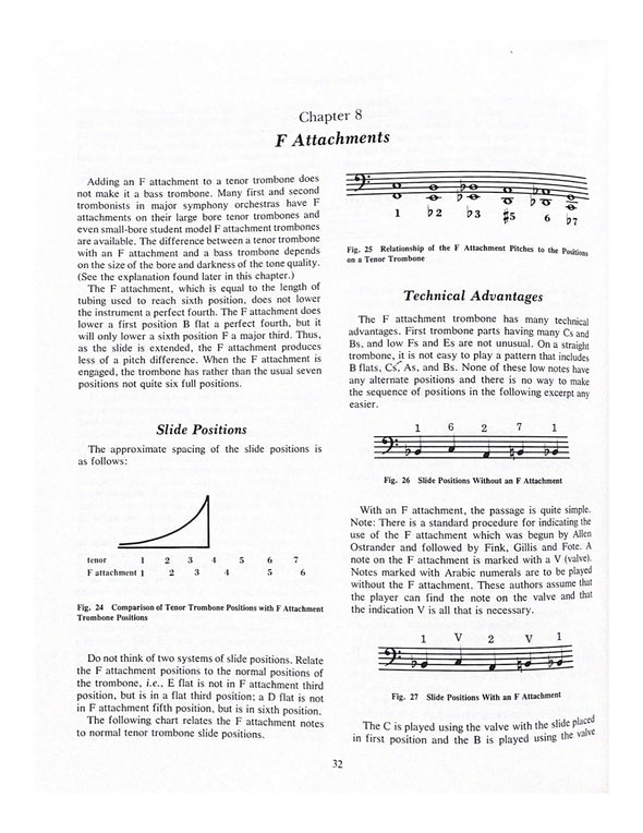 The Trombonist's Handbook, A Complete Guide to Playing and Teaching the Trombone by Reginald H. Fink - Page 32