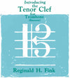 Cover for Introducing the Tenor Clef for Trombone or Bassoon by Reginald H. Fink.  A musical way to learn to read the tenor clef.