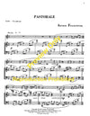Page 1 Piano Part for Pastorale for Trombone and Piano by Arthur Frackenpohl