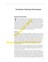 Trombone Teaching Techniques by Donald Knaub Designed for the collegiate minor instrument methods class for trombone. Page 7