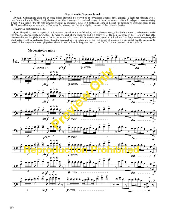 Page 4 Exercise 1a 26 Melodic Studies in Bass Clef utilizing various rhythms and tonalities based on the Blazhevich Sequences    Reginald H. Fink