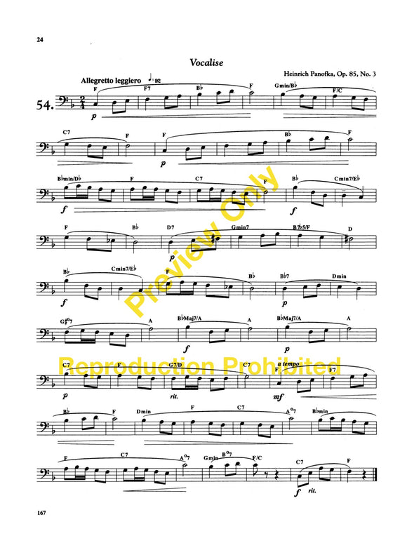 Page 24 to Introducing Legato for Trombone by Reginald H. Fink A first book for the development of legato control for advanced elementary and intermediate trombone players.