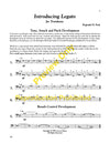 Page 3 to Introducing Legato for Trombone by Reginald H. Fink  A first book for the development of legato control for advanced elementary and intermediate trombone players.