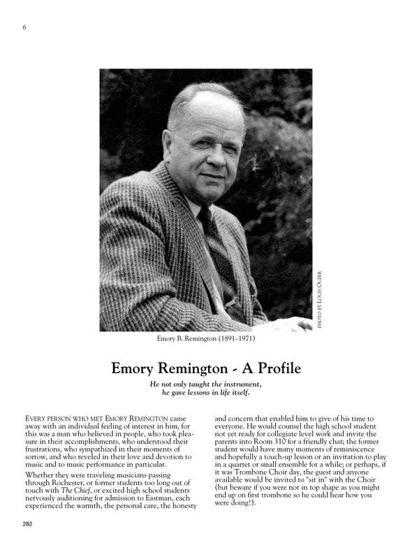 The Remington Warm-Up Studies for Euphonium (Tuba) Treble Clef
